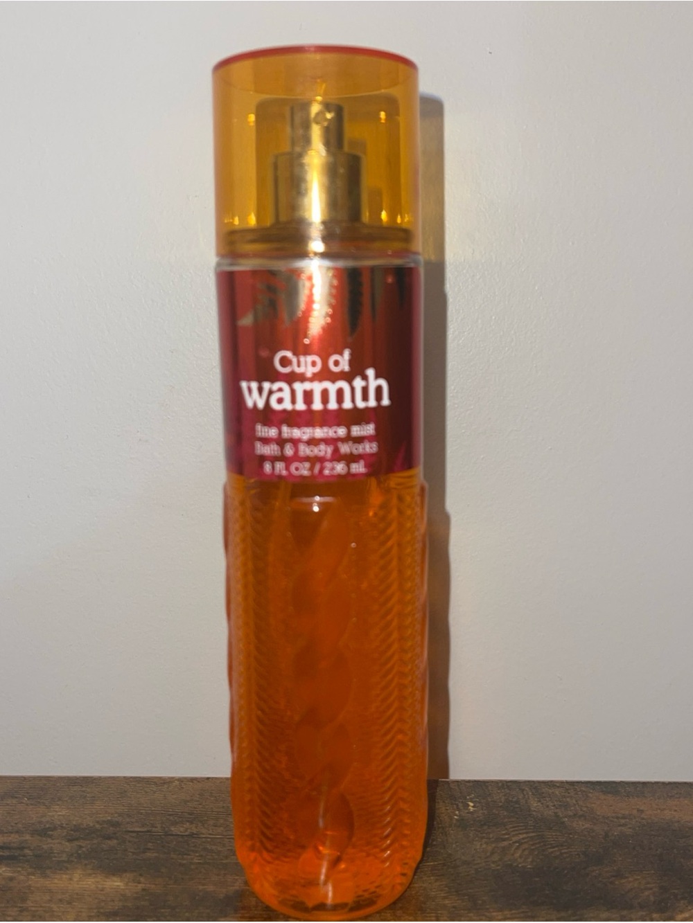 Bath & Body Works Cup of Warmth Fine Fragrance Mist Spray Body Spray 8 fl oz